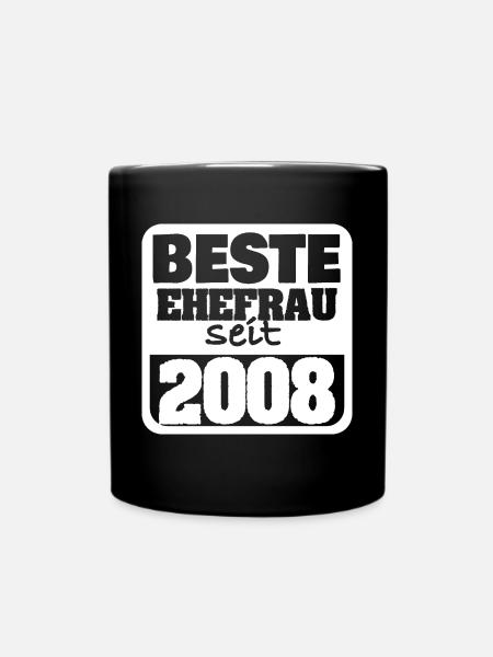 2008 - Tasse einfarbig - Schwarz