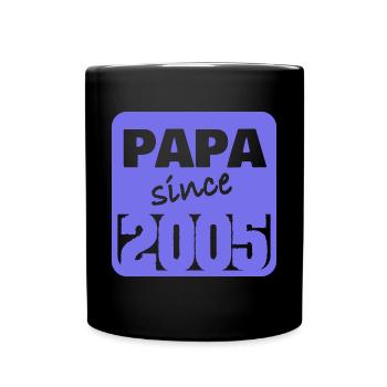 Vater 2005 - Tasse einfarbig - Schwarz - Vorne