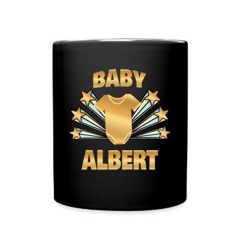 Cadeau pour Albert - Mug uni - noir - Devant
