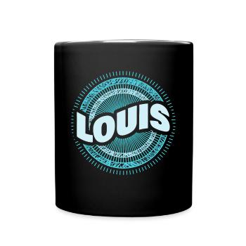 Louis comme idée cadeau - Mug uni - noir - Devant