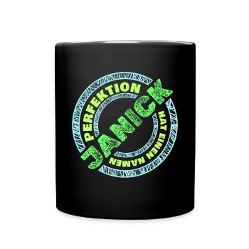 Stéphanie - Mug uni - noir - Devant