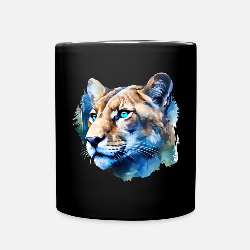 Cougar - Tasse einfarbig - Schwarz