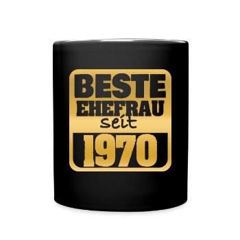 1970 - Full Colour Mug - black - Front