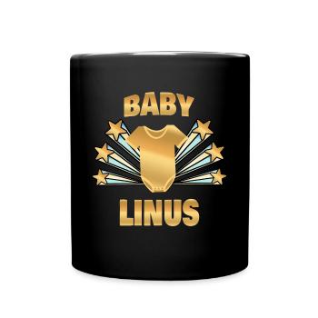 Gift for Linus - Full Colour Mug - black - Front