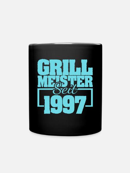 Grillbesteck 1997 - Tasse einfarbig - Schwarz