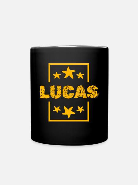 Lucas Lucas - Tasse einfarbig - Schwarz