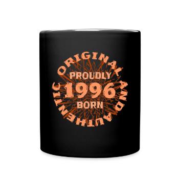 Pourcentage 1996 - Mug uni - noir - Devant