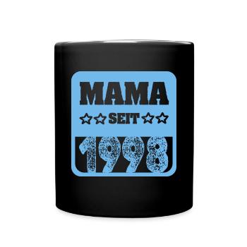 Mutti 1998 - Tasse einfarbig - Schwarz - Vorne