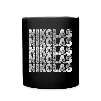 Frère Nicolas - Mug uni - noir - Devant