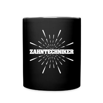 Dental technician as a job - Full Colour Mug - black - Front