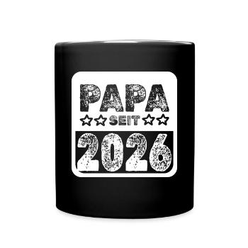 Papa 2026 - Mug uni - noir - Devant