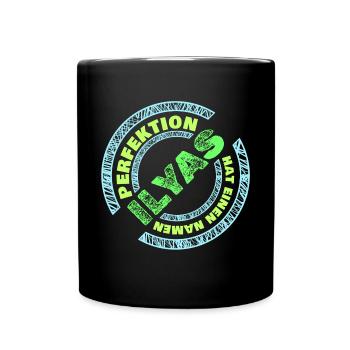 Ilyas Ilyas - Full Colour Mug - black - Front