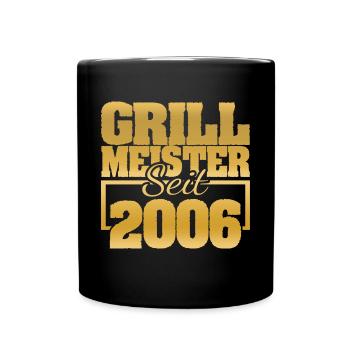 Grilled meat 2006 - Full Colour Mug - black - Front