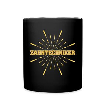 Job Dental Technician - Full Colour Mug - black - Front