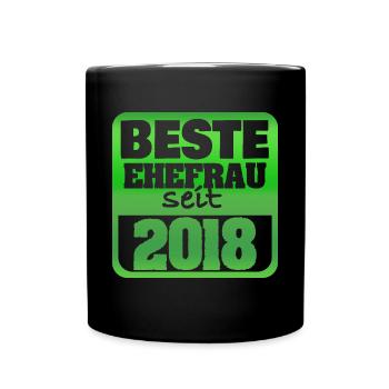 2018 - Full Colour Mug - black - Front