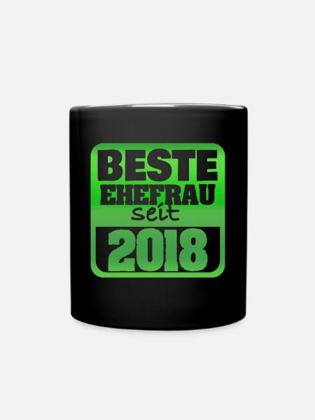 2018 - Tasse einfarbig - Schwarz