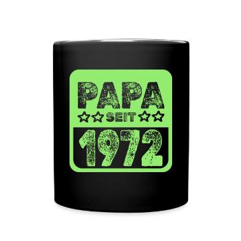 1972 - Tasse einfarbig - Schwarz - Vorne