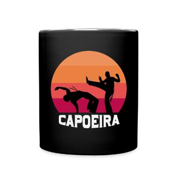 Capoeira brésilienne - Mug uni - noir - Devant