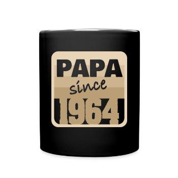 Bollerwagen 1964 - Tasse einfarbig - Schwarz - Vorne