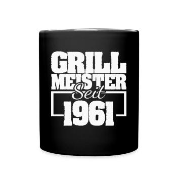 Barbecue 1961 - Full Colour Mug - black - Front