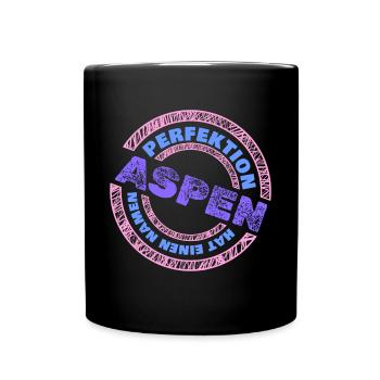 Aspen as Aspen - Full Colour Mug - black - Front