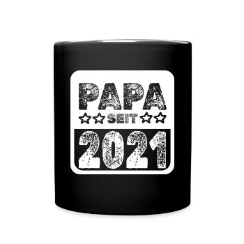 2021 - Tasse einfarbig - Schwarz - Vorne