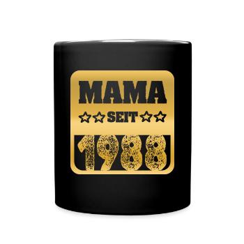 Fête des Mères 1988 - Mug uni - noir - Devant