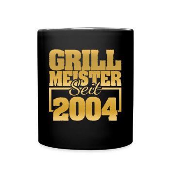 Grilled meat 2004 - Full Colour Mug - black - Front
