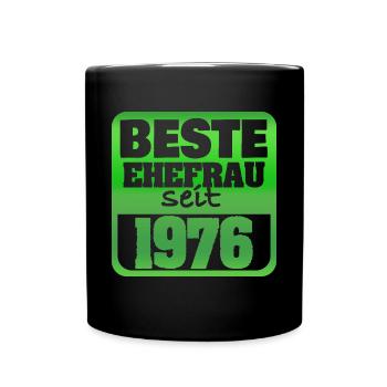 Femme 1976 - Mug uni - noir - Devant