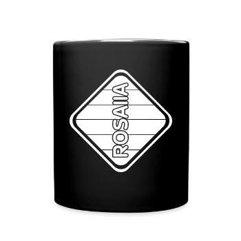 Geschenk für Rosalia - Tasse einfarbig - Schwarz - Vorne