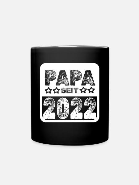 2022 2022 - Tasse einfarbig - Schwarz