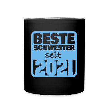 Petite Soeur 2021 - Mug uni - noir - Devant