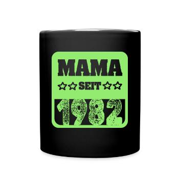 Mother's Day 1982 - Full Colour Mug - black - Front