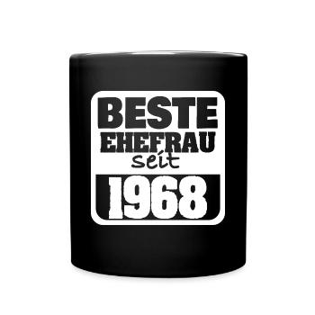 In Love 1968 - Full Colour Mug - black - Front