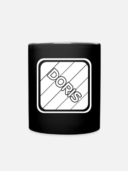 Nom de jeune fille Doris - Mug uni - noir