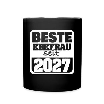 In Love 2027 - Full Colour Mug - black - Front