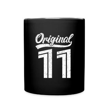 2011 Original 11 born 2011 - Full Colour Mug - black - Front