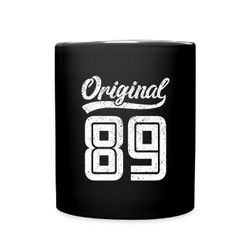 1989 Original 89 born 1989 - Full Colour Mug - black - Front