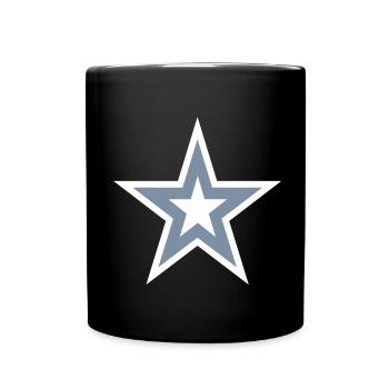GLÜCKSSTERN - Tasse einfarbig - Schwarz - Vorne