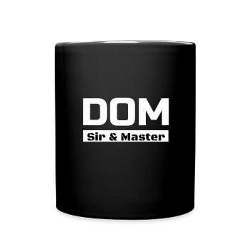 dom 1 original 1 - Mug uni - noir - Devant