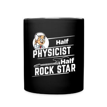 Physiciens - Half Rock Star - Mug uni - noir - Devant