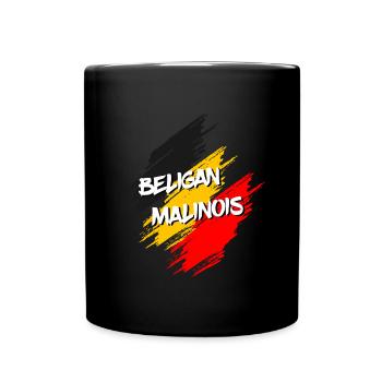 Malinois German Shepherd Dog Sport IPO IGP Shirt - Full Colour Mug - black - Front