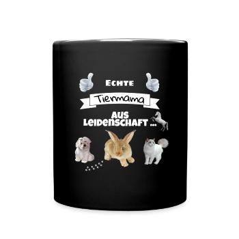Chemise Maman Animal - Mug uni - noir - Devant