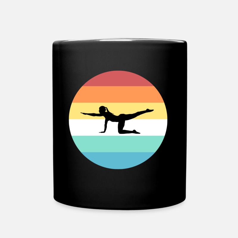 Pilates - Full Colour Mug - black