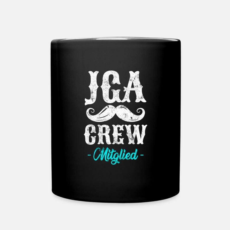 Jga Junggesellenabschied Crew - Tasse einfarbig - Schwarz
