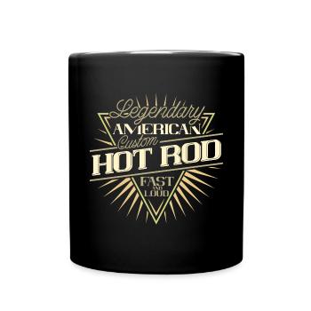 Hot Rod - Full Colour Mug - black - Front