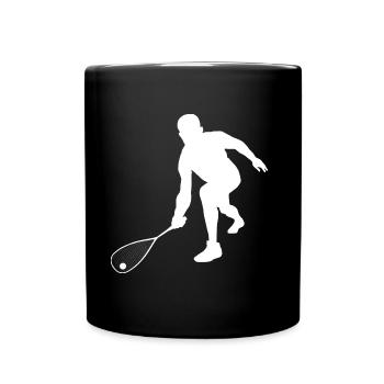 squash - Mug uni - noir - Devant