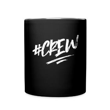 hashtag de l'équipage - Mug uni - noir - Devant