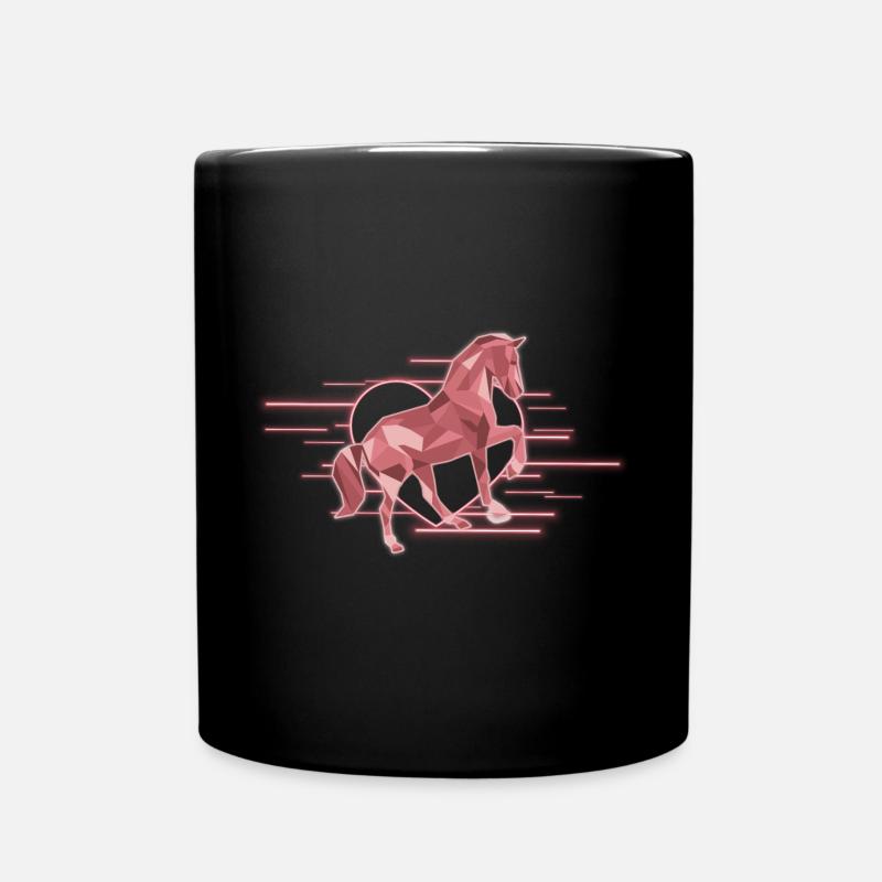 cheval - Mug uni - noir