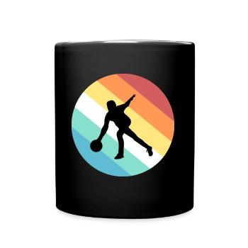 bowling - Full Colour Mug - black - Front